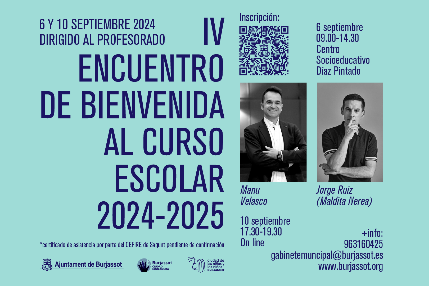 IV Encuentro de bienvenida al curso escolar 2024-2025