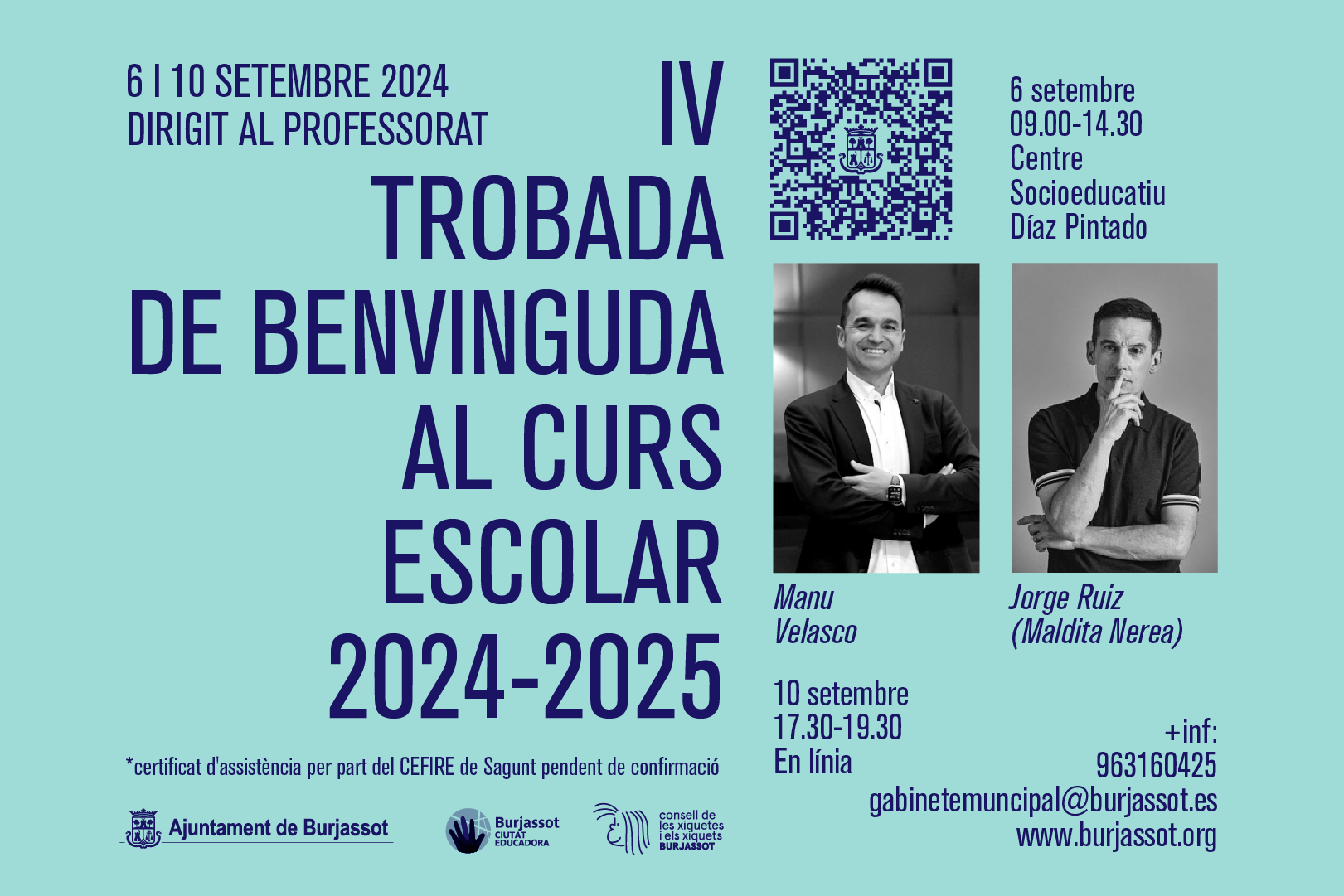 IV Trobada de benvinguda al curs escolar 2024-2025