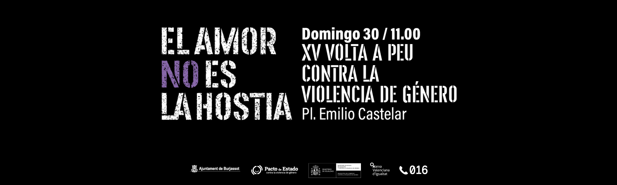 Inscripcions XV Volta a Peu contra la Violència de Gènere de Burjassot 2025